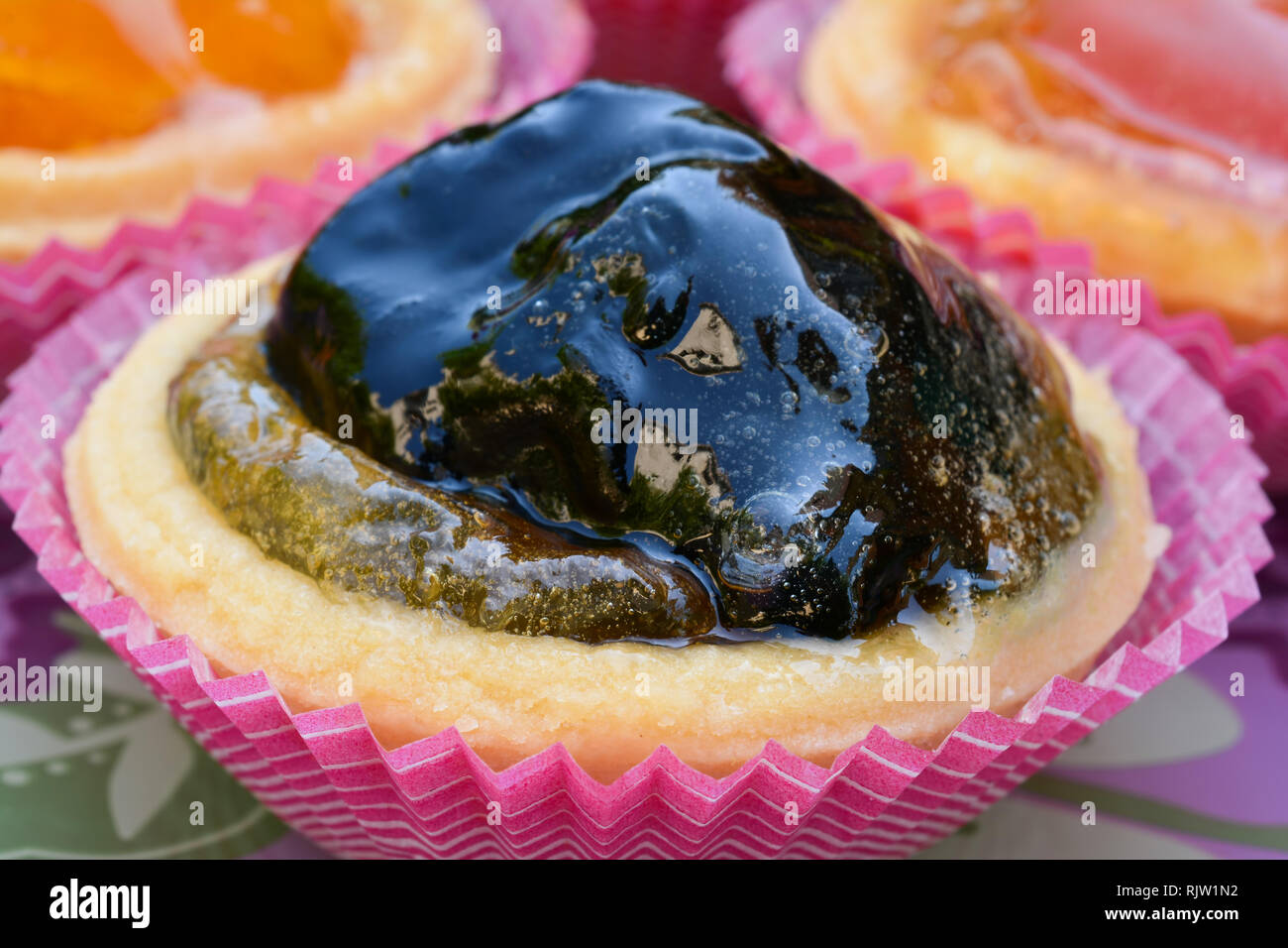 Doux traditionnel grec, confit fig en pâte de Punnett, vue en gros Banque D'Images