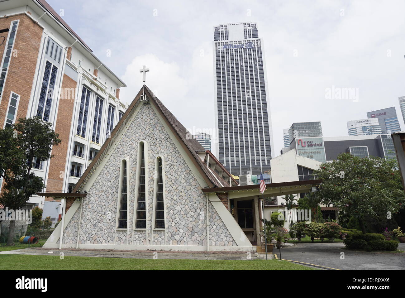 Église Notre Dame de Fatima à Brickfields, Kuala Lumpur, Malaisie Banque D'Images