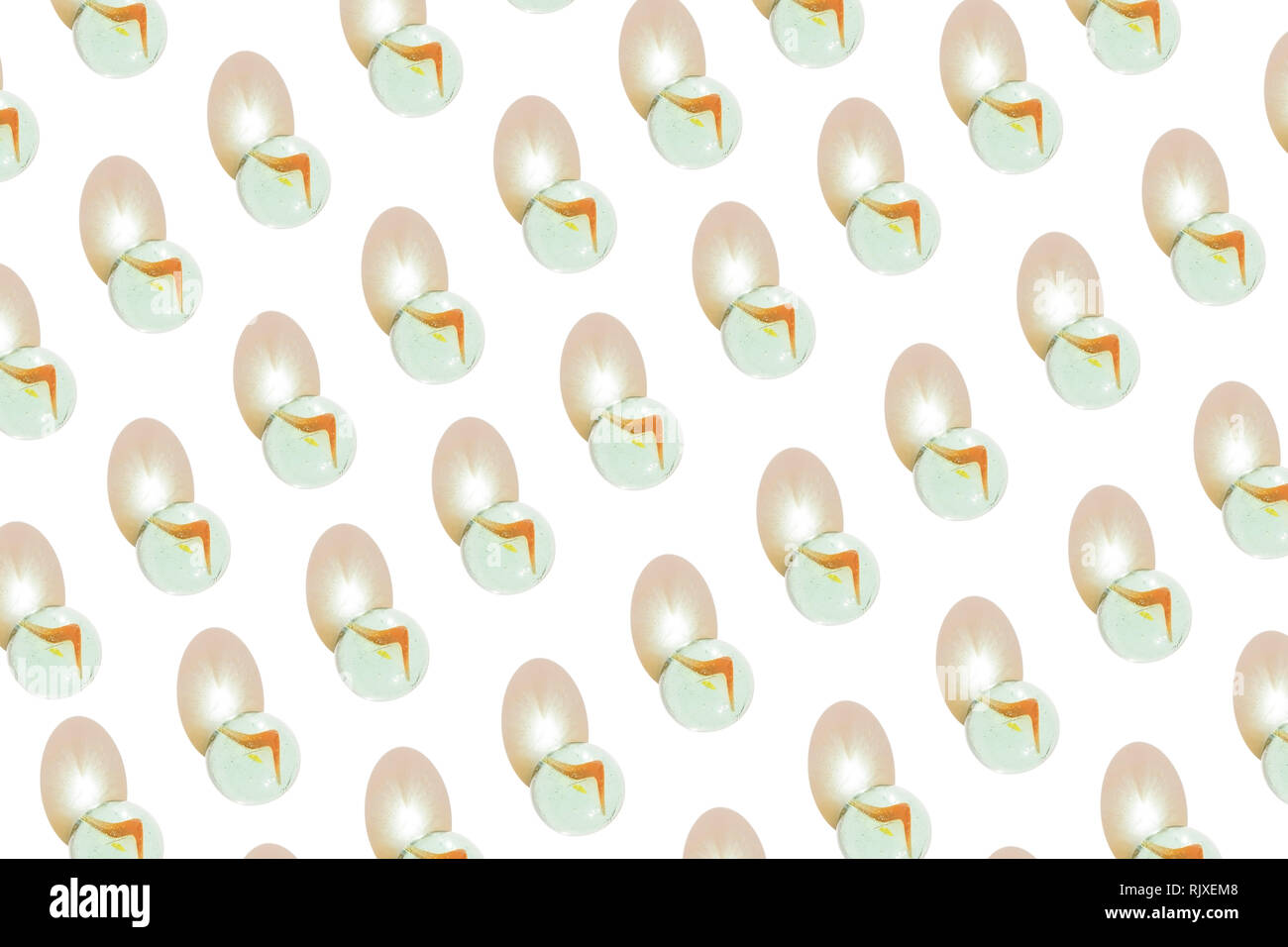 Billes de verre abstract background Banque D'Images