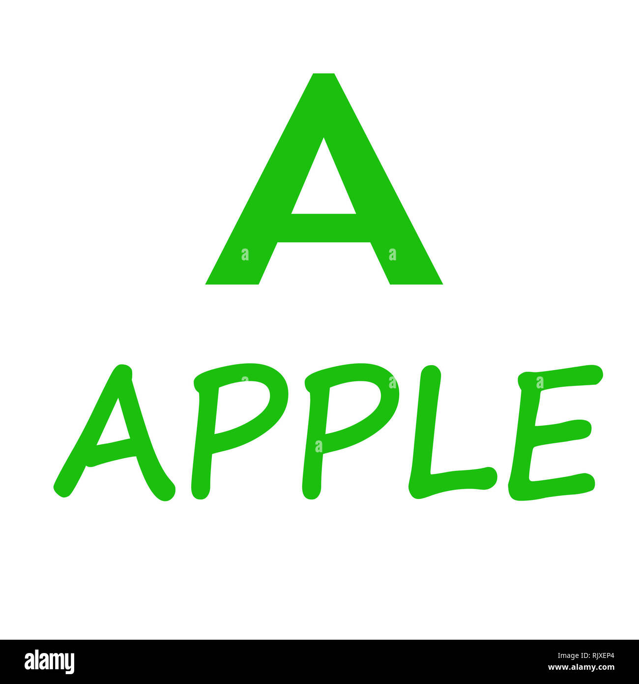 A à Z les enseignements pour les enfants et les adultes pour apprendre de nouvelles choses Banque D'Images