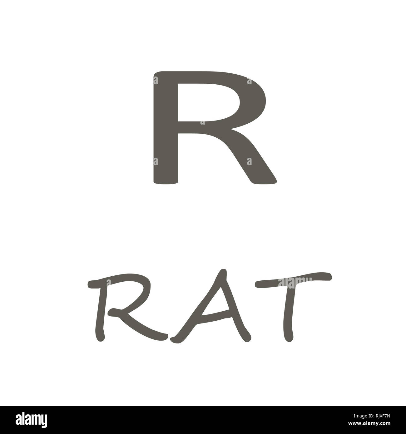 A à Z les enseignements pour les enfants et les adultes pour apprendre de nouvelles choses Banque D'Images