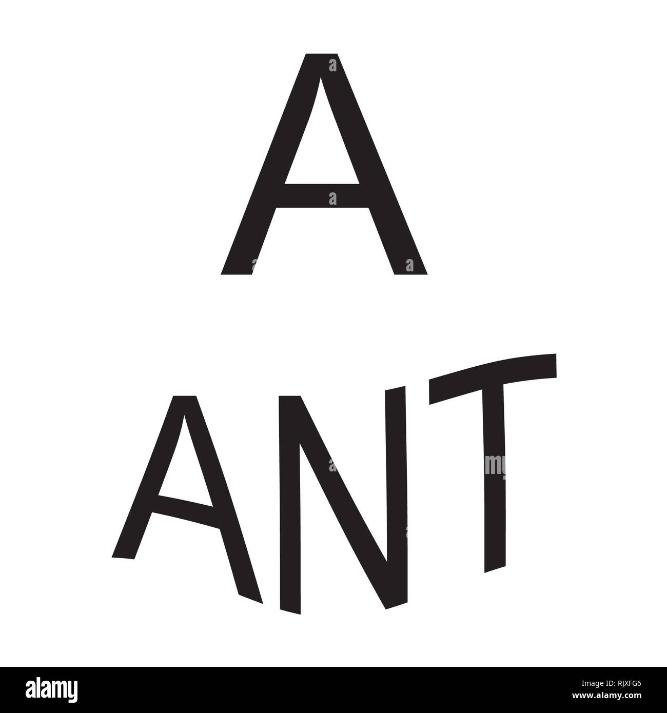 A à Z les enseignements pour les enfants et les adultes pour apprendre de nouvelles choses Banque D'Images