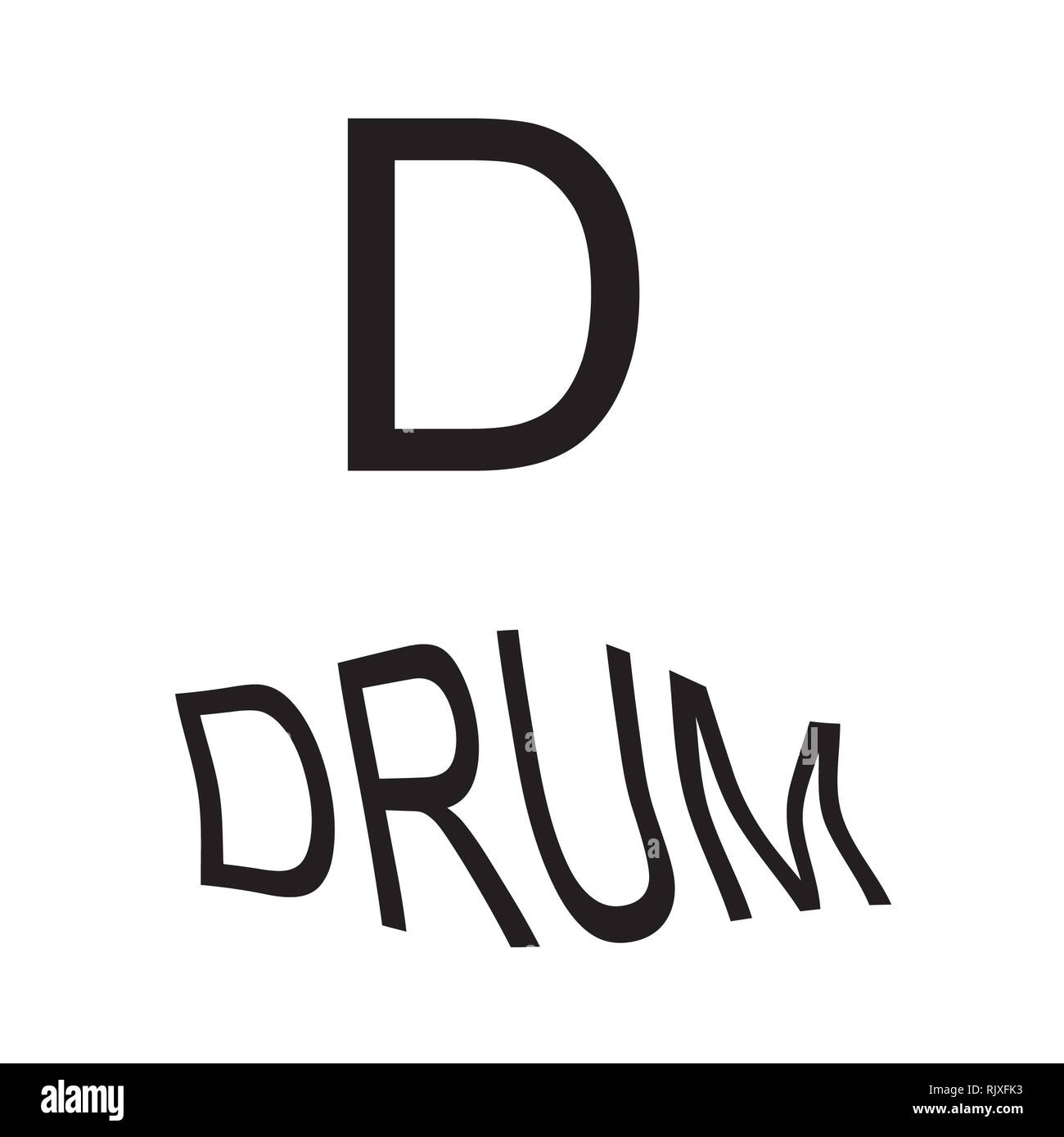 A à Z les enseignements pour les enfants et les adultes pour apprendre de nouvelles choses Banque D'Images