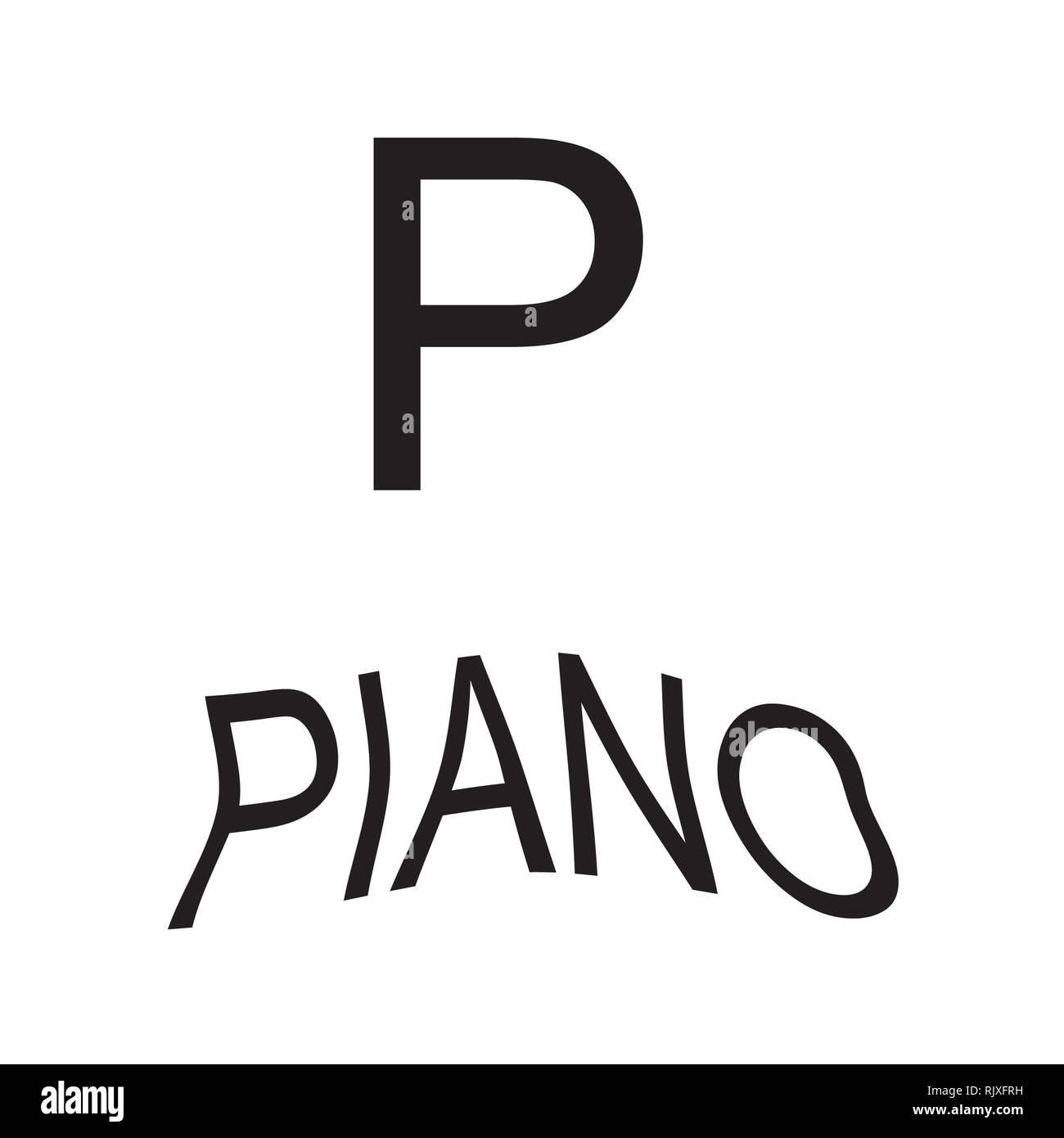 A à Z les enseignements pour les enfants et les adultes pour apprendre de nouvelles choses Banque D'Images