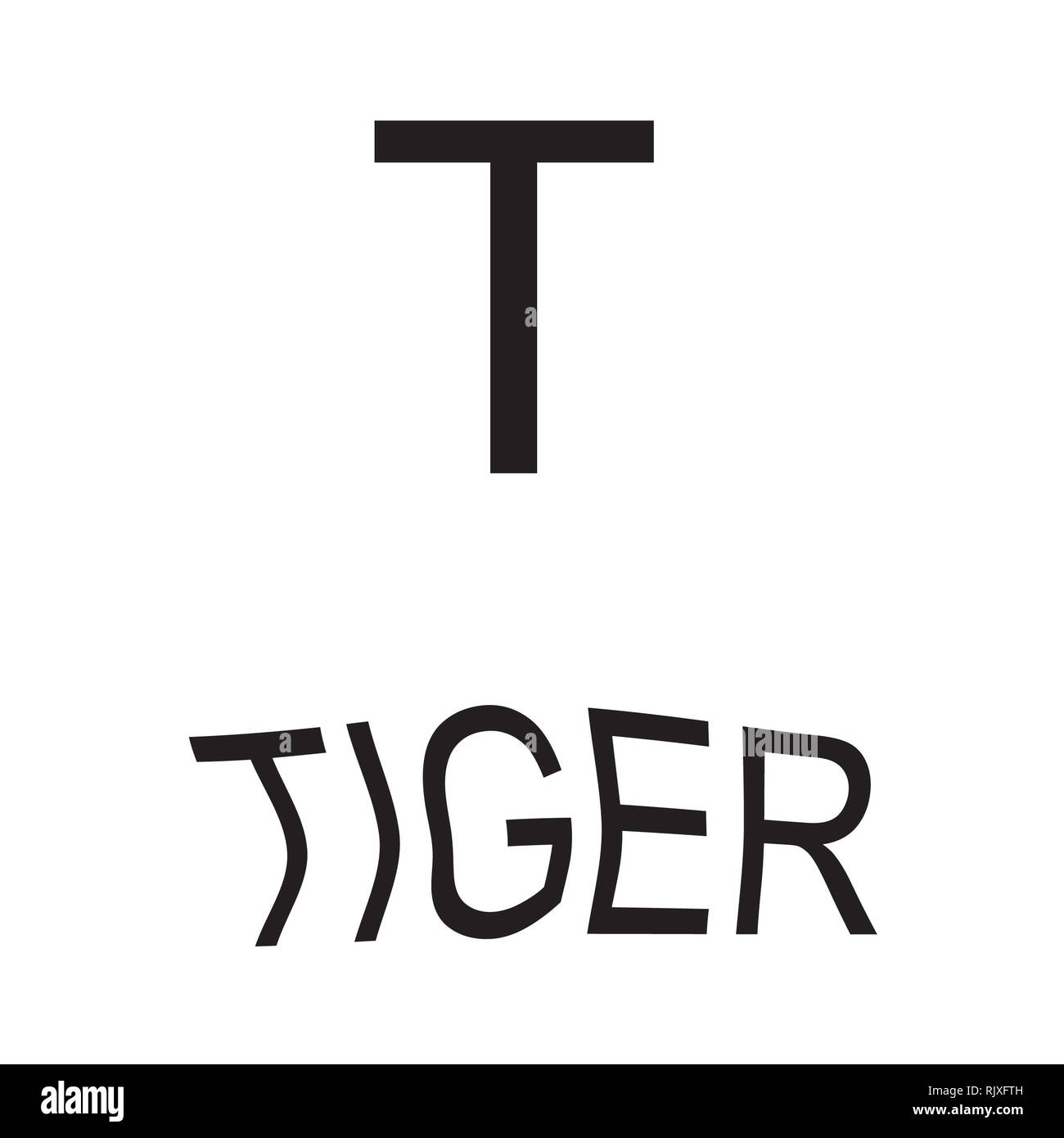 A à Z les enseignements pour les enfants et les adultes pour apprendre de nouvelles choses Banque D'Images