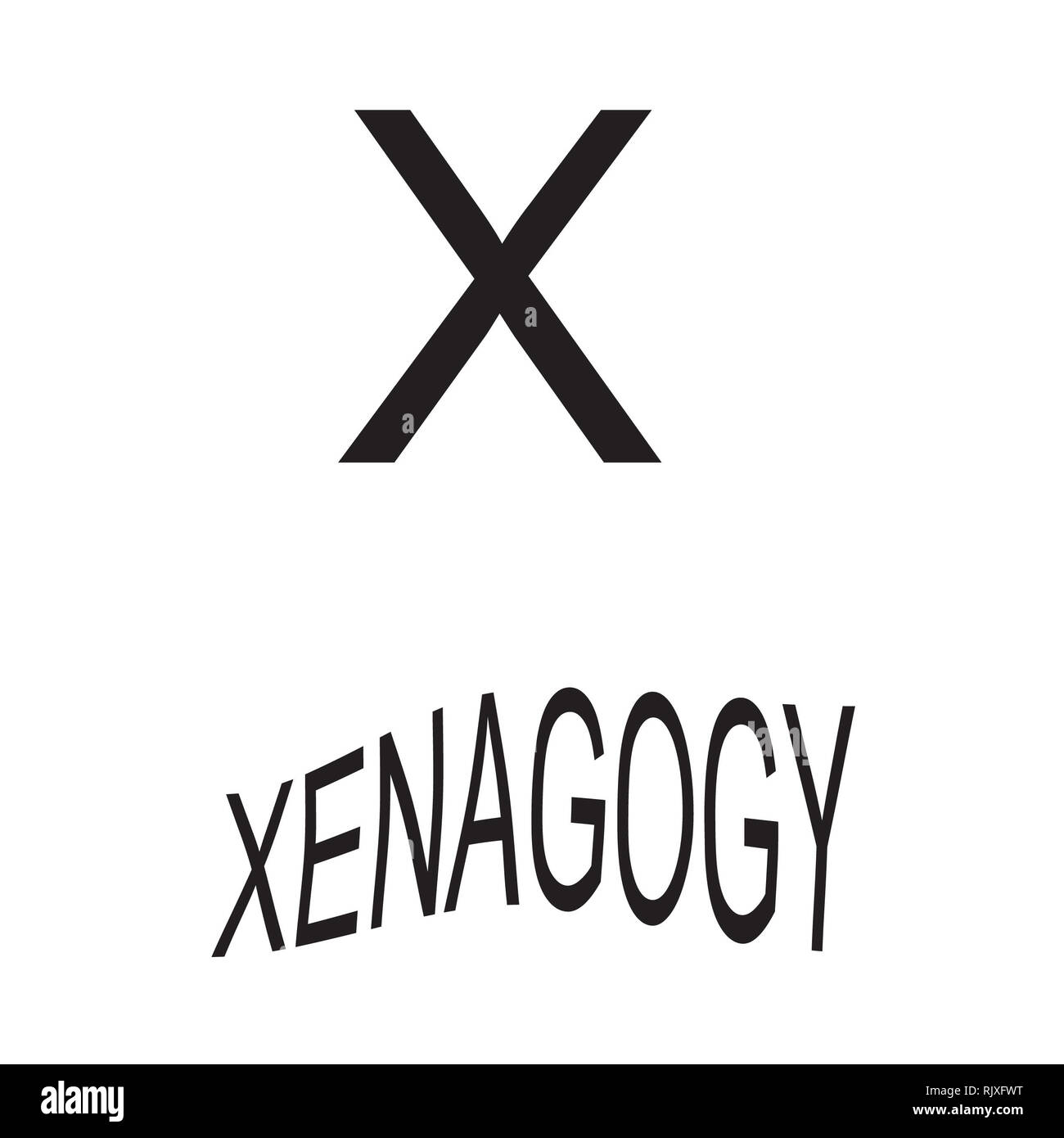 A à Z les enseignements pour les enfants et les adultes pour apprendre de nouvelles choses Banque D'Images