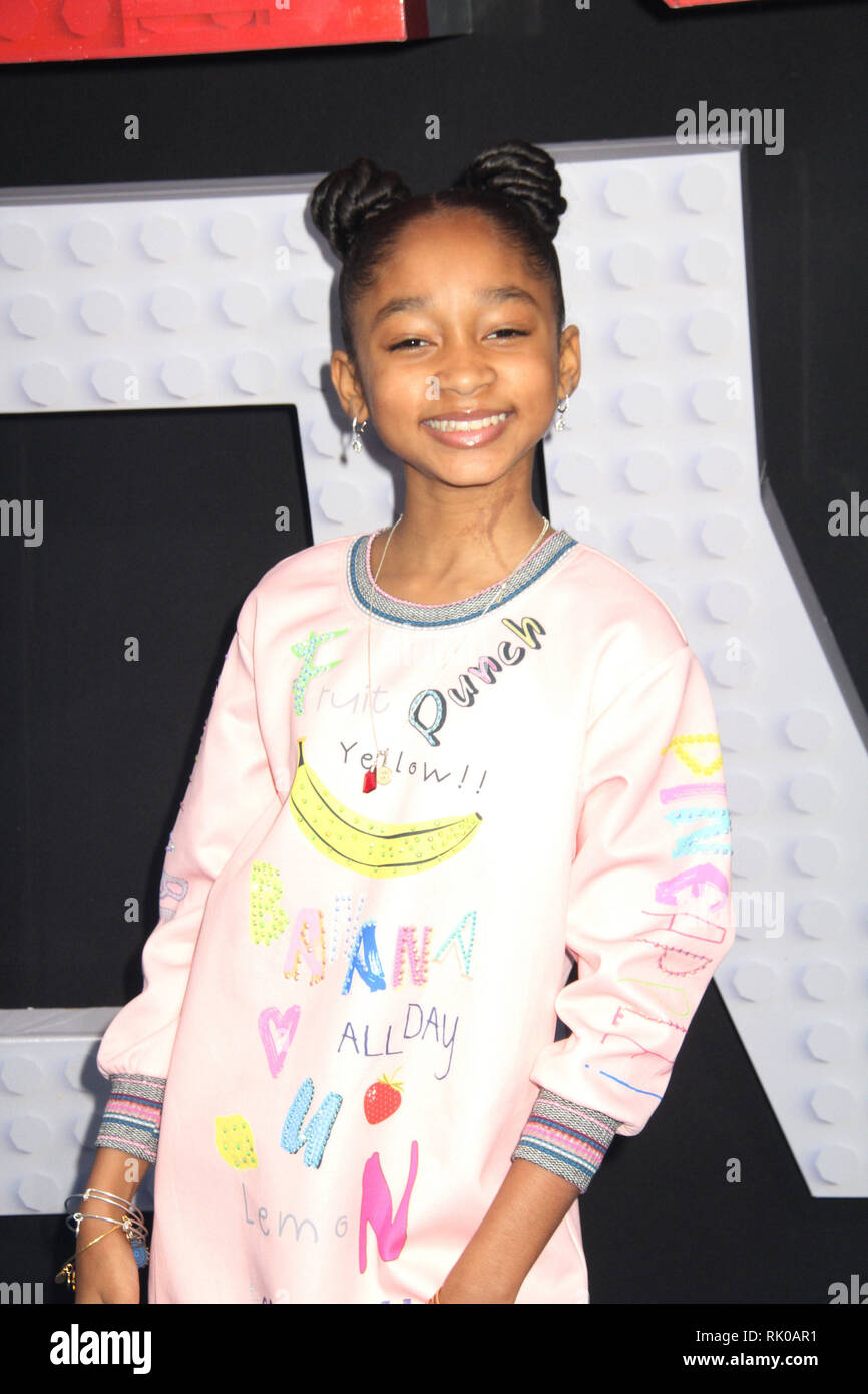 Lay Lay Est Dans La Place Cette fille Lay Lay 02/02/2019 La première mondiale de 'Le Lego Film 2 : La  deuxième partie' qui s'est tenue au Regency Village Theatre de Los Angeles,  CA Photo : Cronos/Hollywood News