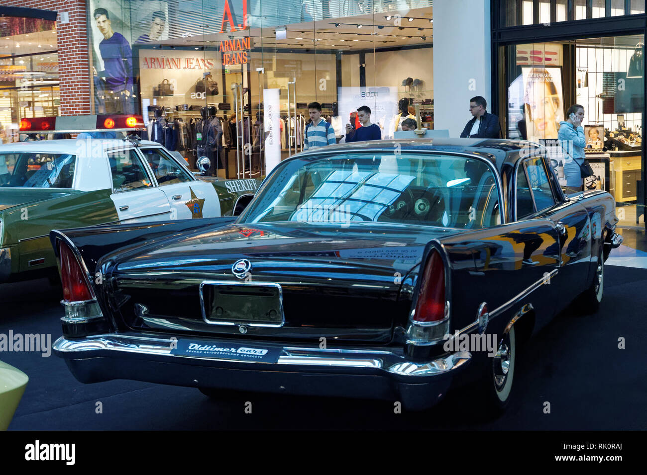 Photo Chrysler 300C,USA, année 1957, Classic Cars Banque D'Images