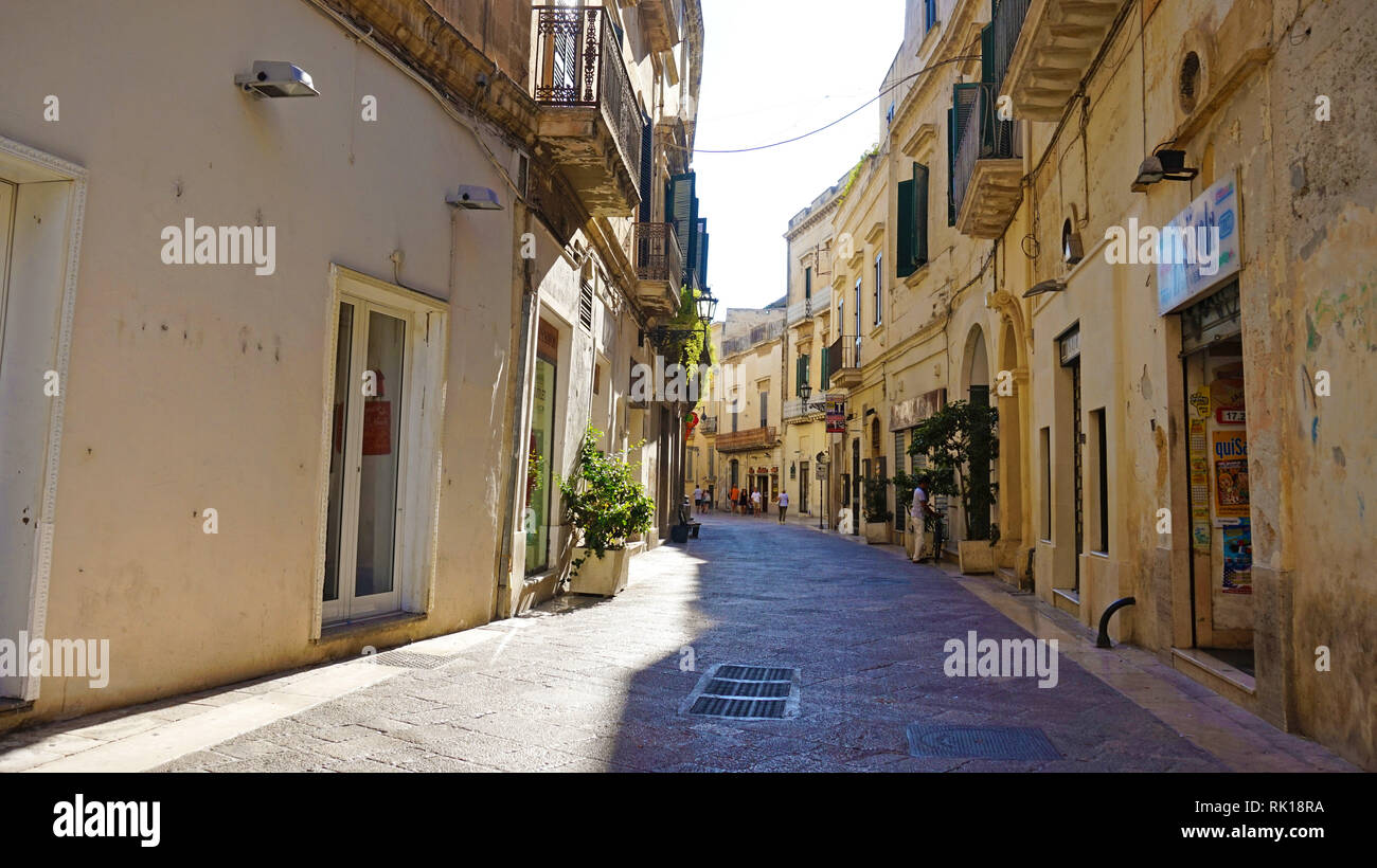 LECCE, ITALIE - 2 août 2017 : Piazza del Duomo Lecce, Pouilles, Italie Banque D'Images