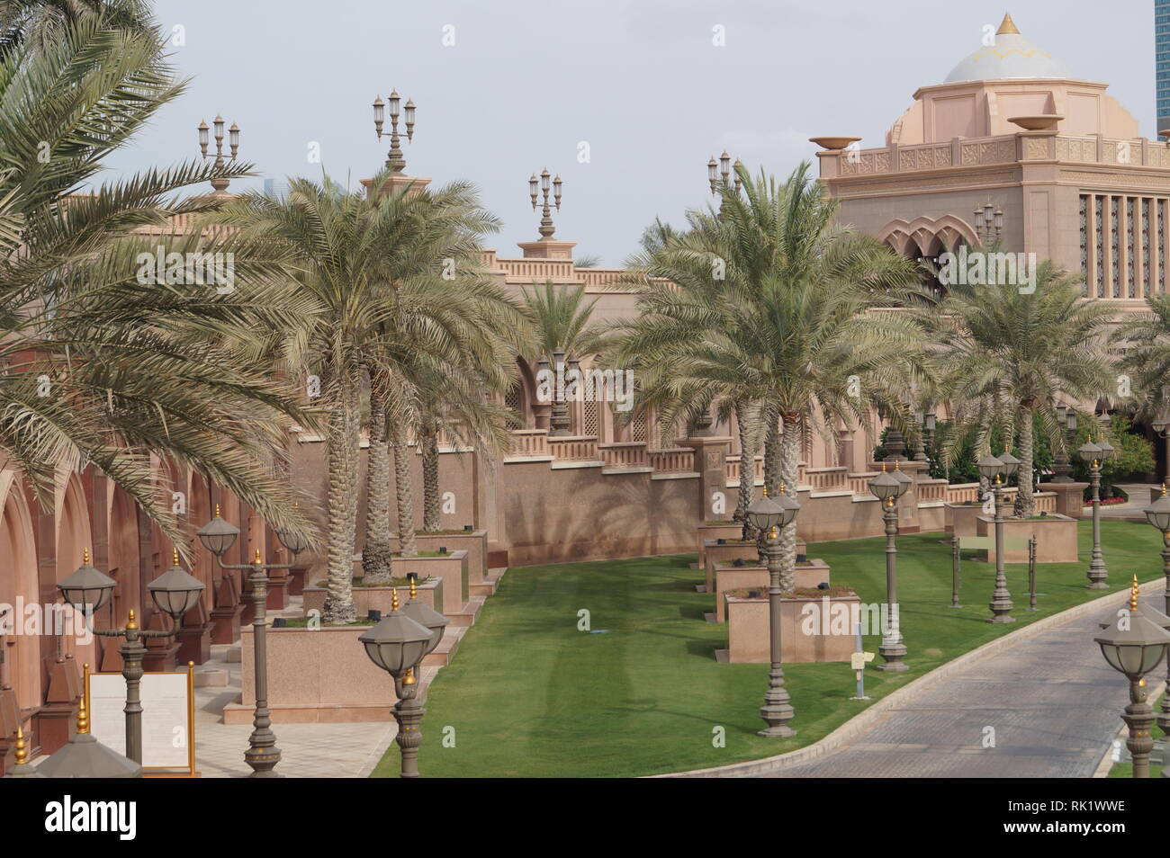 Excursion d'un jour à l'Emirates Palace - Abu Dhabi Banque D'Images