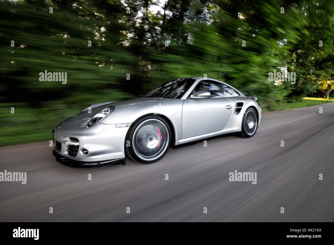 Porsche 997 Turbo Banque D'Images