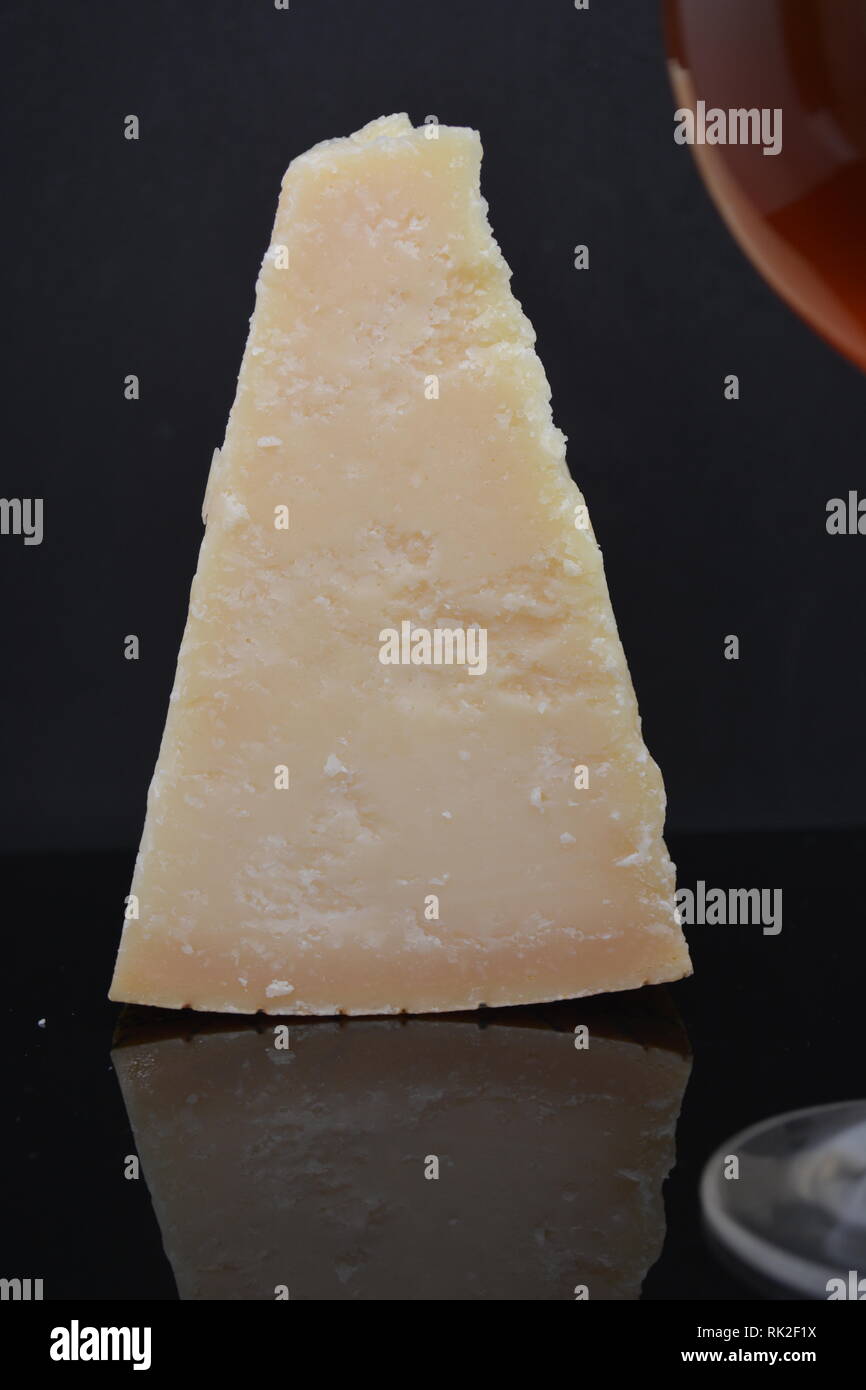 La cuisine au fromage parmesan italien Banque D'Images