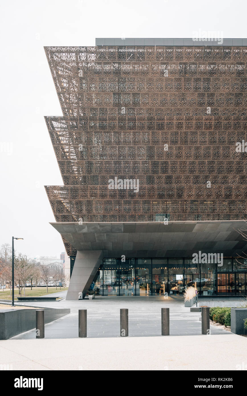 Le National Museum of African American History and Culture, à Washington, DC Banque D'Images