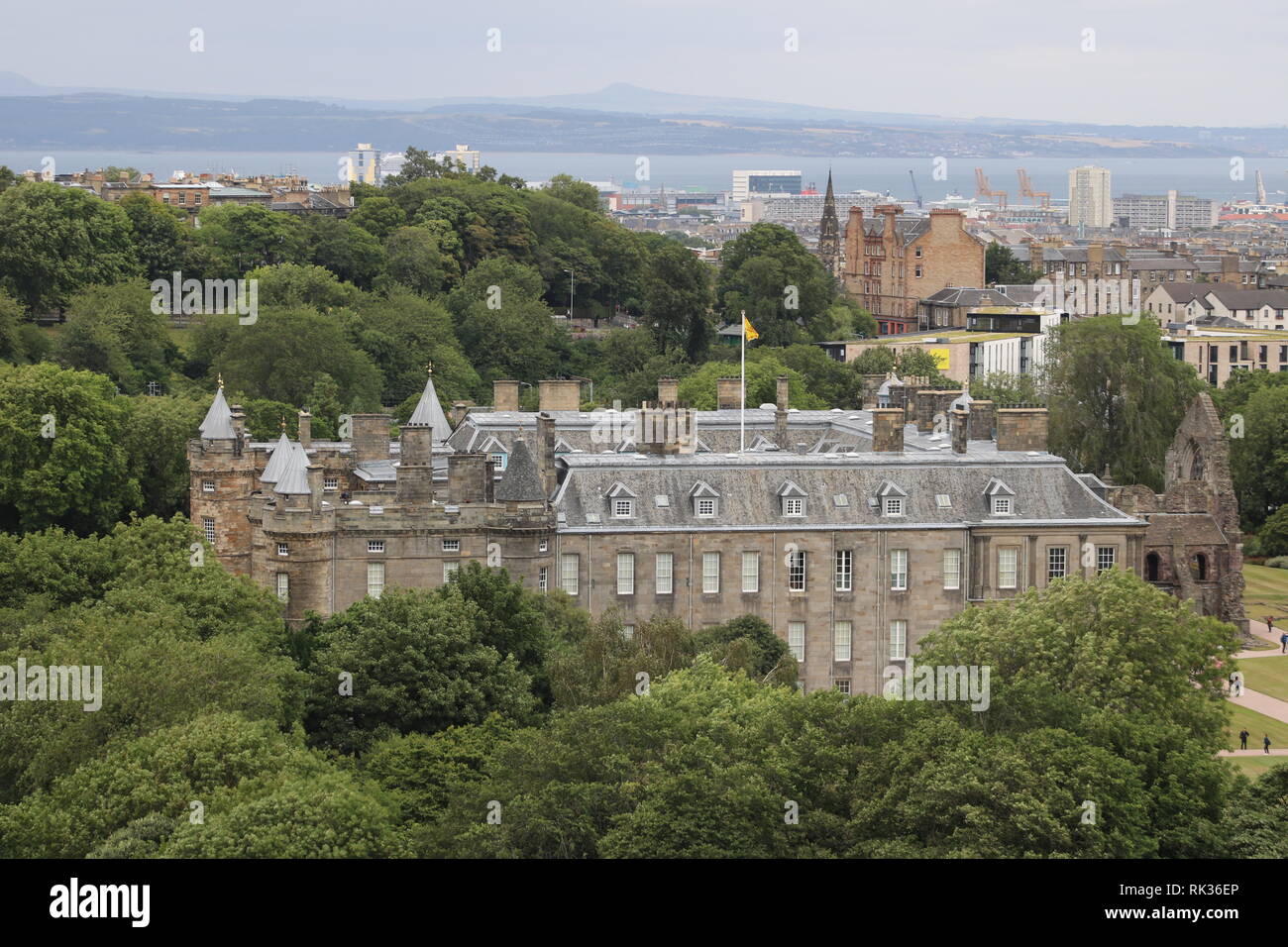 Le Palais de Holyrood Banque D'Images