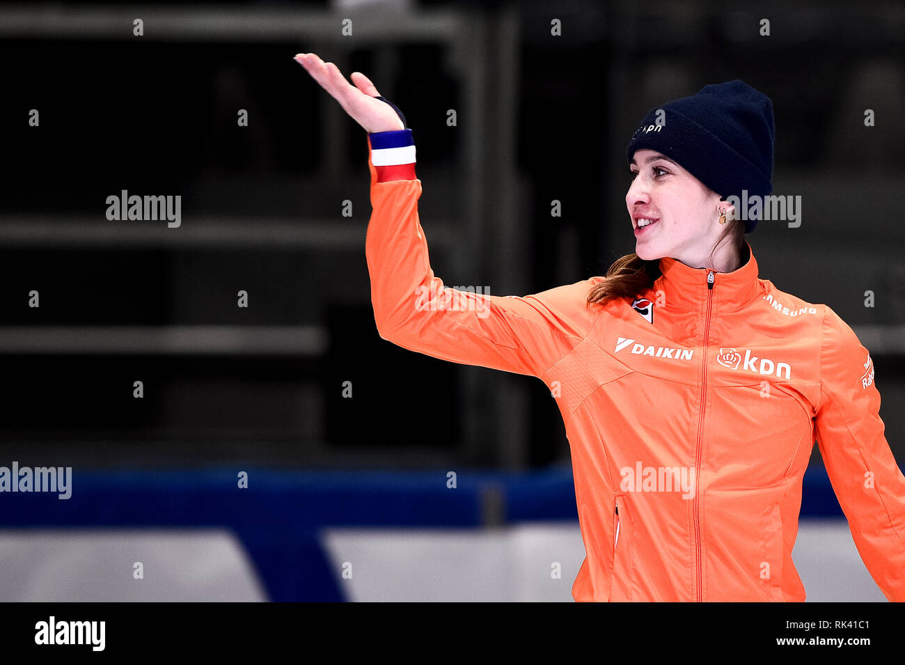 Torino, Italia. 09Th Feb 2019. Crédit photo : LaPresse/Alamy Vivre la Coupe du Monde NewsISU courte piste, Torino, Italia Banque D'Images