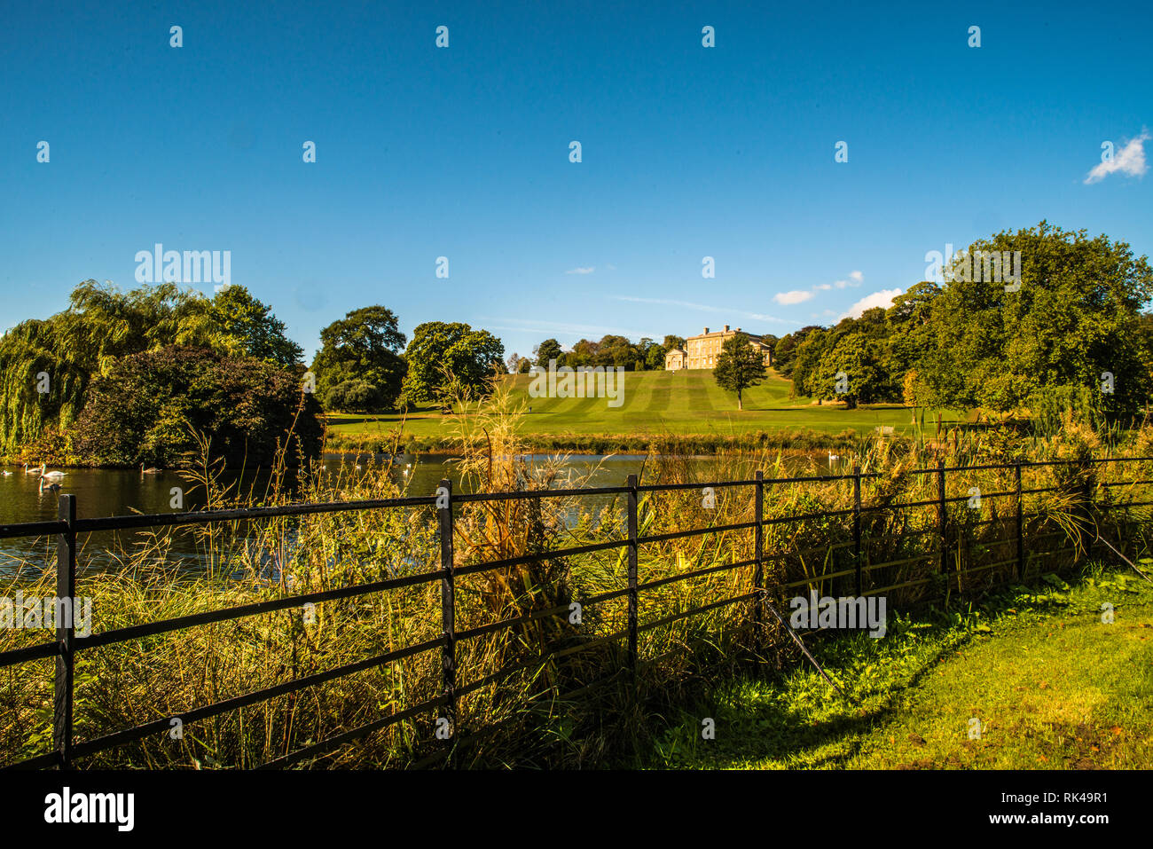 L'automne dans le Yorkshire Cusworth Ray Boswell Banque D'Images