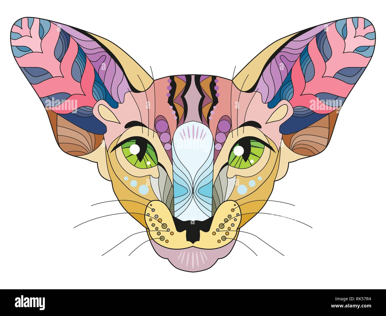 Tete Stylisee Zentangle De Chat Illustration Vecteur De Dentelle A La Main Image Vectorielle Stock Alamy Tete Stylisee Zentangle De Chat Illustration Vecteur De Dentelle A La Main Image Vectorielle Stock Alamy