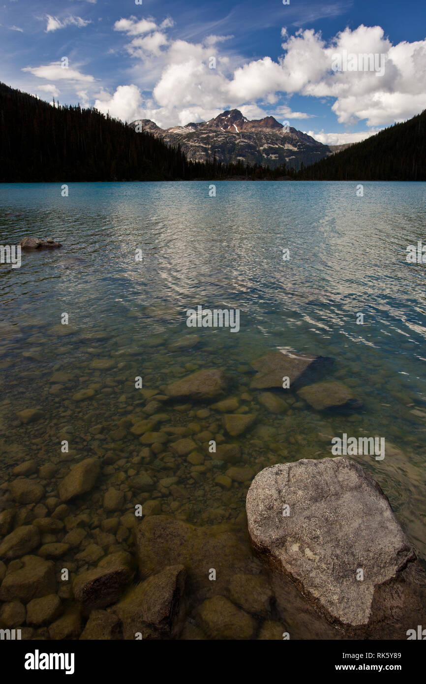 Joffre Lakes Provincial Park, Sea to Sky, Colombie-Britannique, Canada Banque D'Images