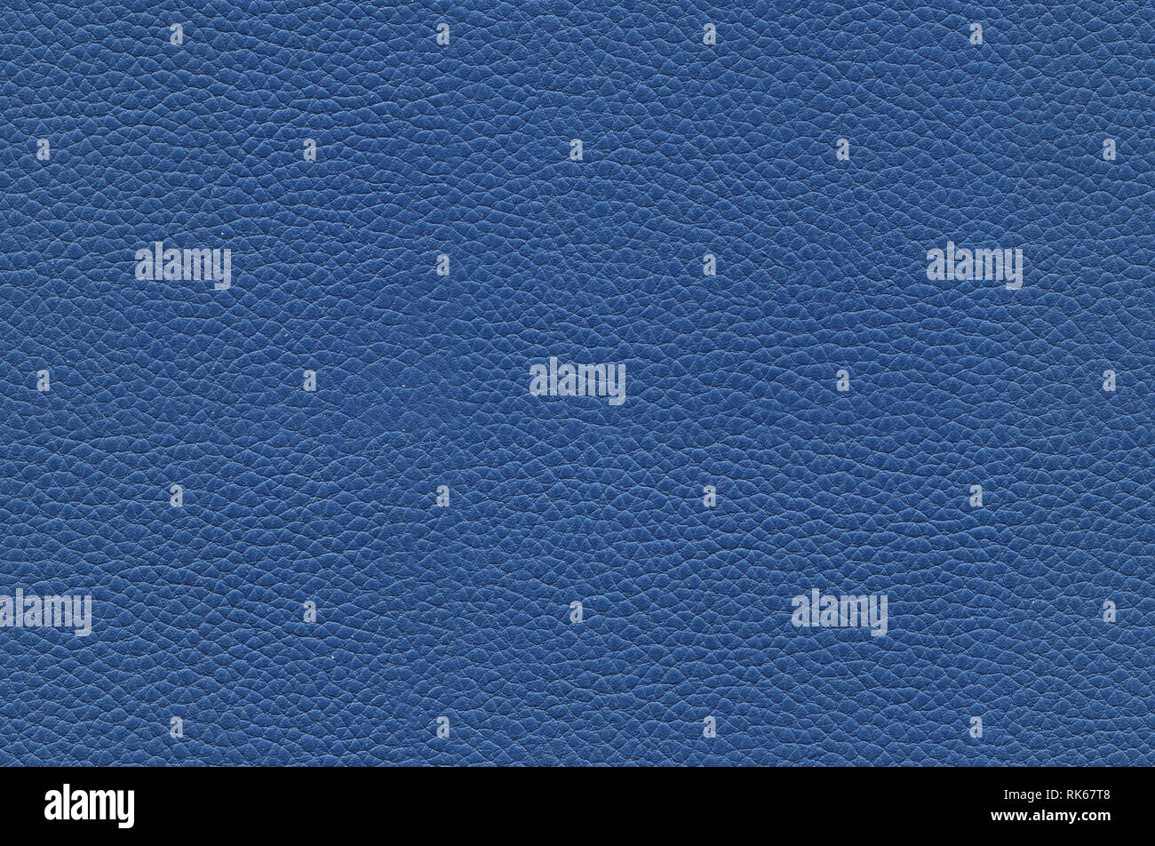 Seamless texture en cuir bleu Banque D'Images