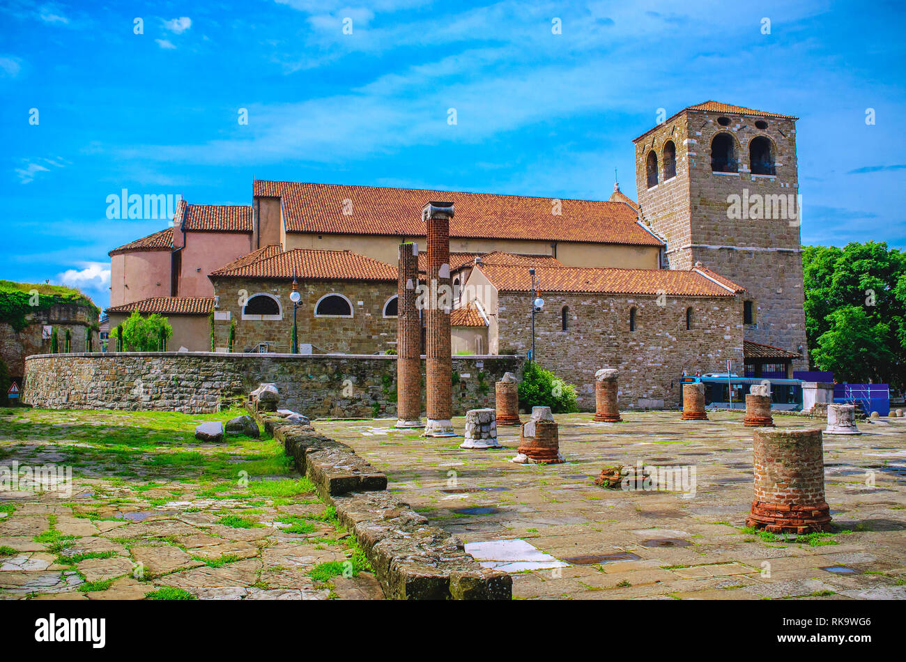 Roman Forum Illustration Banque D Image Et Photos Alamy