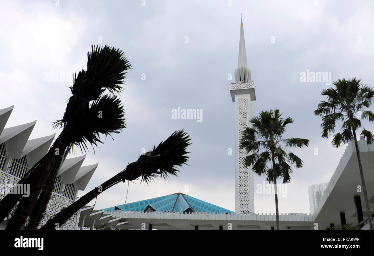 La Mosquée nationale de la Malaisie Banque D'Images