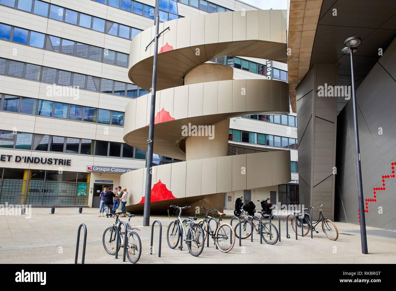 Chambre de Commerce et d'Industrie, de l'Auditorium, Dijon, Côte d'Or,  Bourgogne, Bourgogne, France, Europe Photo Stock - Alamy