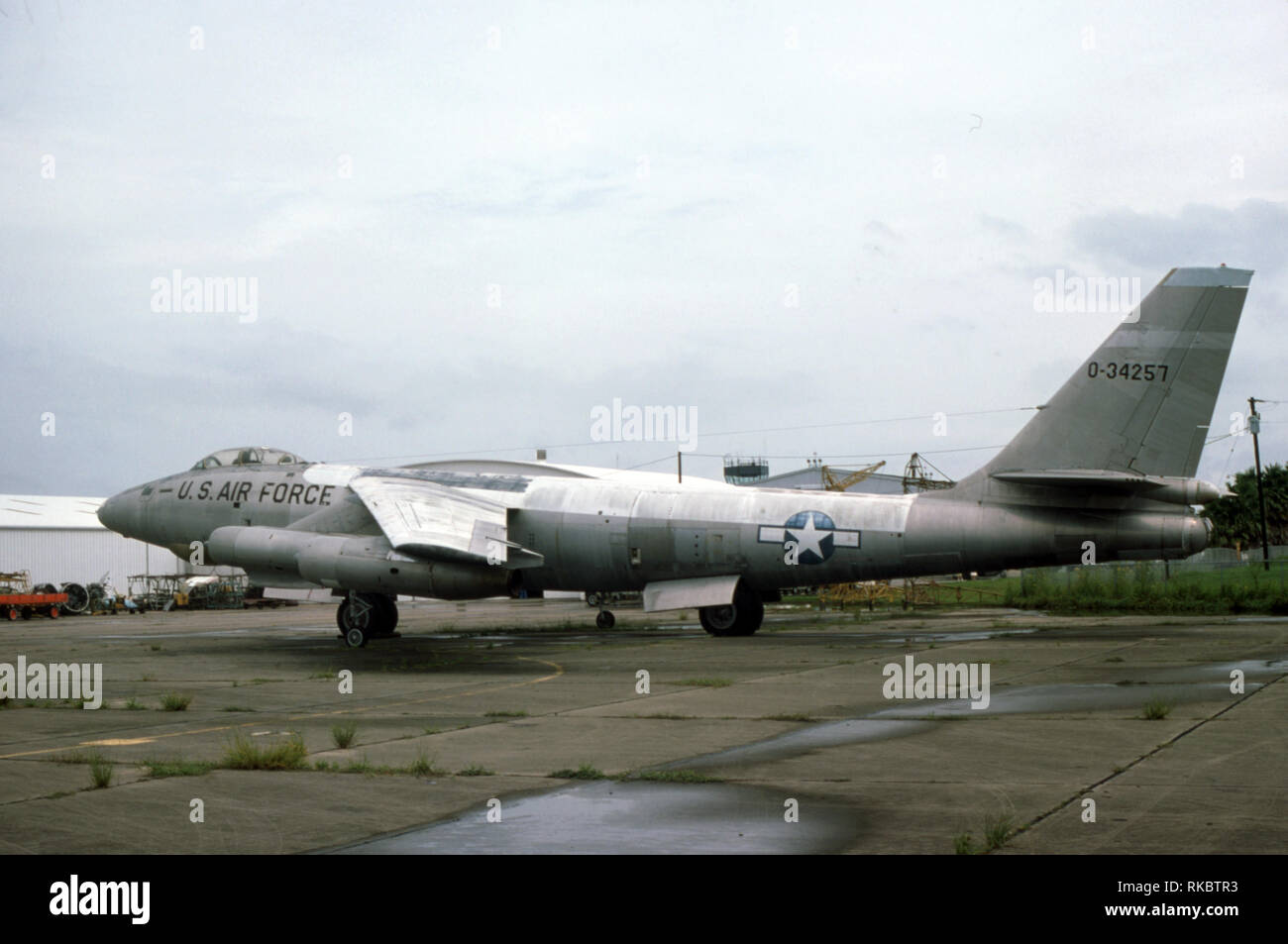 USAF United States Air Force F-47NRB Boeing Stratojet - 0-34257 / 53-4257 Banque D'Images