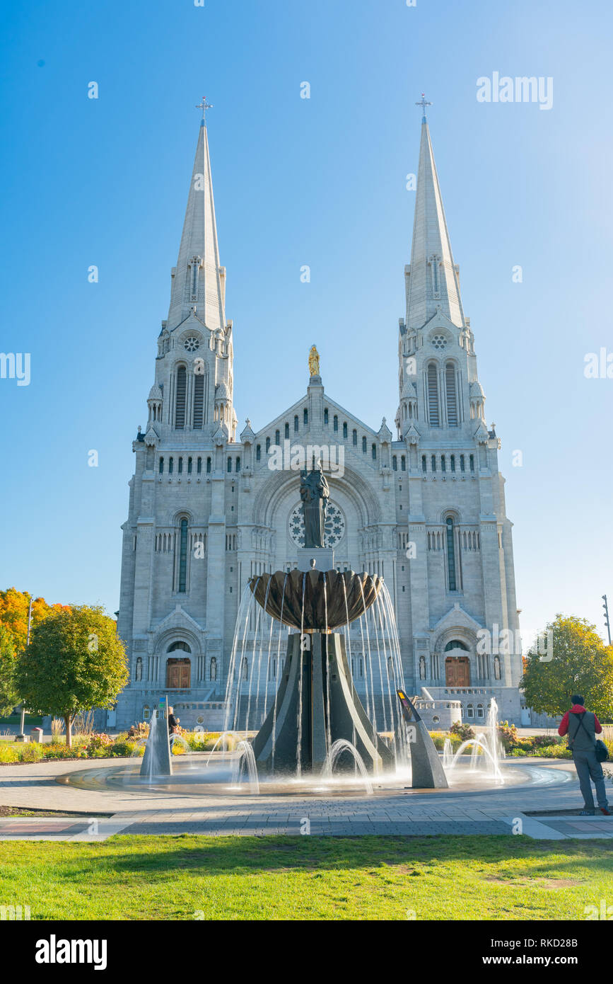Basilique de sainte anne de beaupre Banque de photographies et d’images