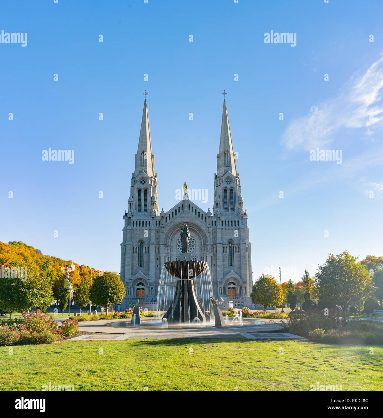Basilique de sainte anne de beaupre Banque de photographies et d’images