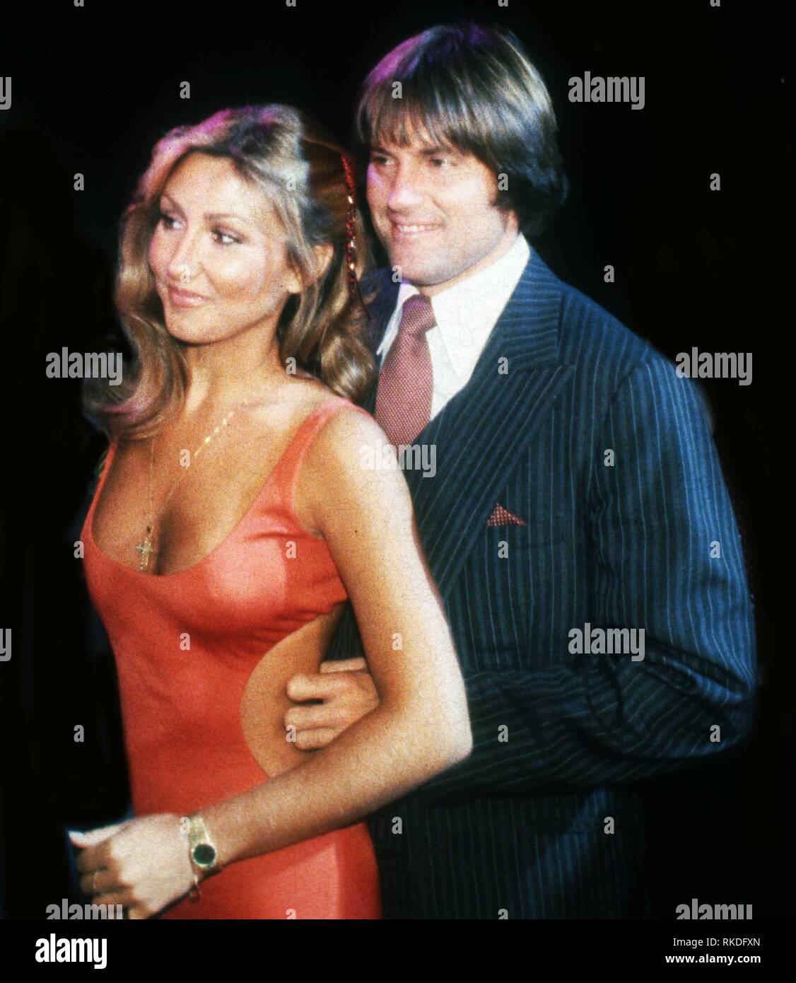 Linda Thompson et Bruce Jenner 1985 Photo de John Barrett/PHOTOlink / MediaPunch Banque D'Images