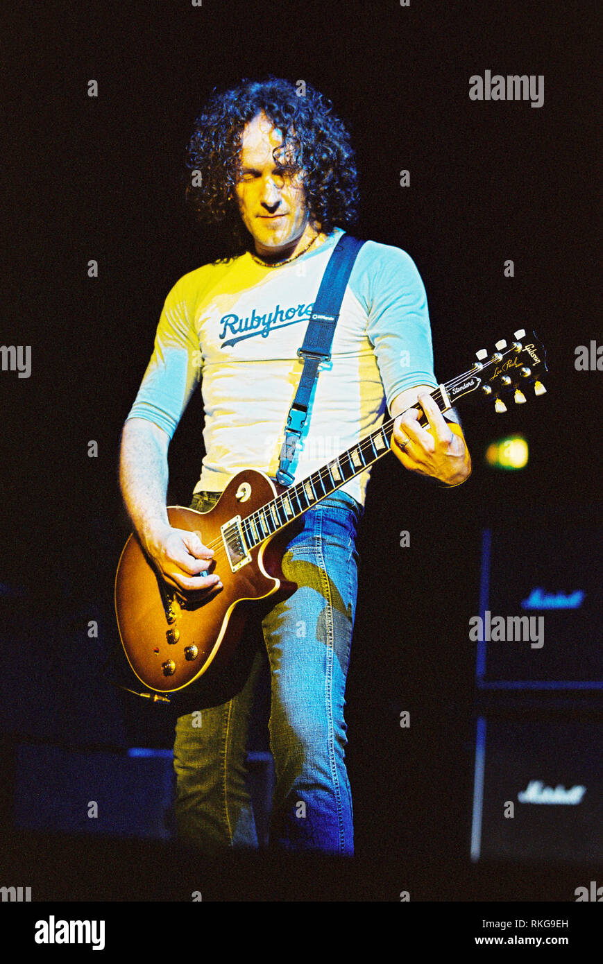 Def Leppard effectuant à la brixton academy le 27 février 2003, Londres, Angleterre, Royaume-Uni. Banque D'Images