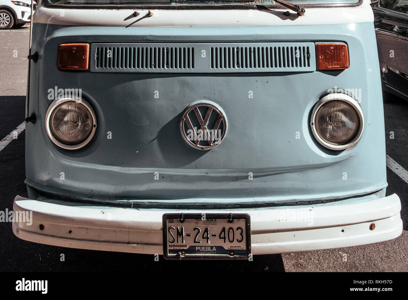 Volkswagen Type 2. Le Parc National Yosemite. CA. Banque D'Images