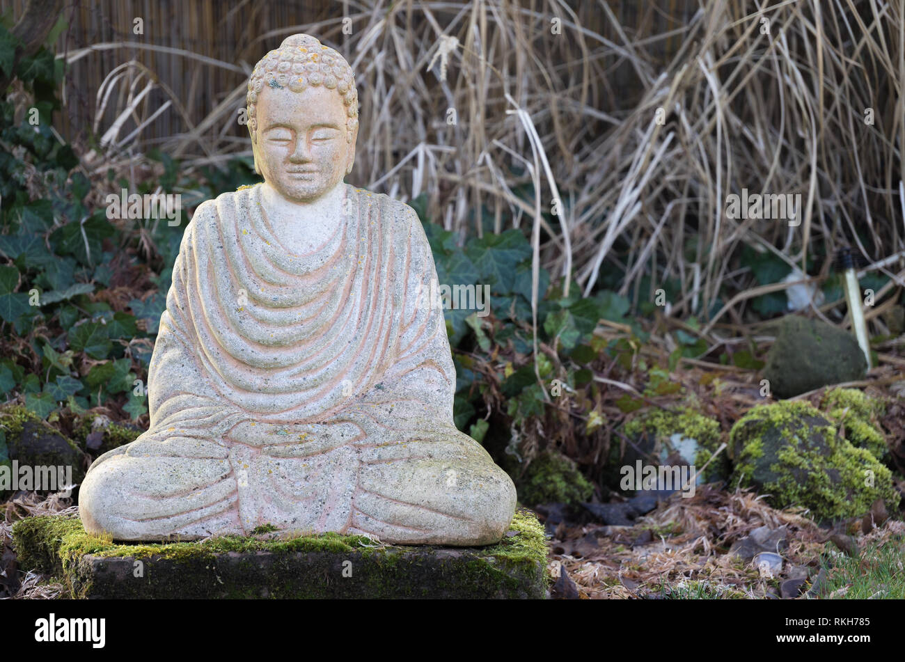Bouddha - Buddhafigur - Zen - Méditation Banque D'Images