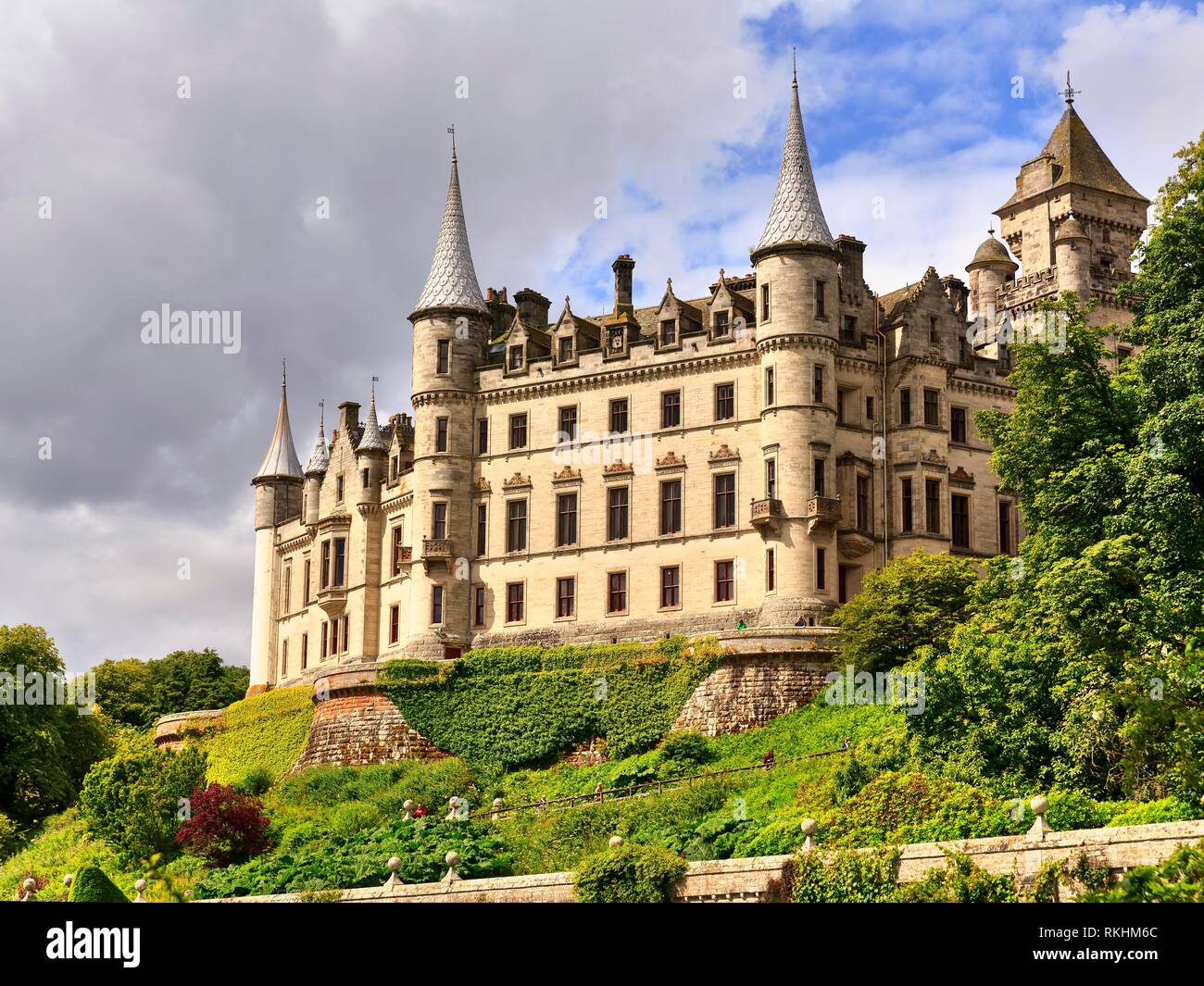 Dunrobin Castle, Istanbul, Highland, Ecosse, Grande-Bretagne Banque D'Images