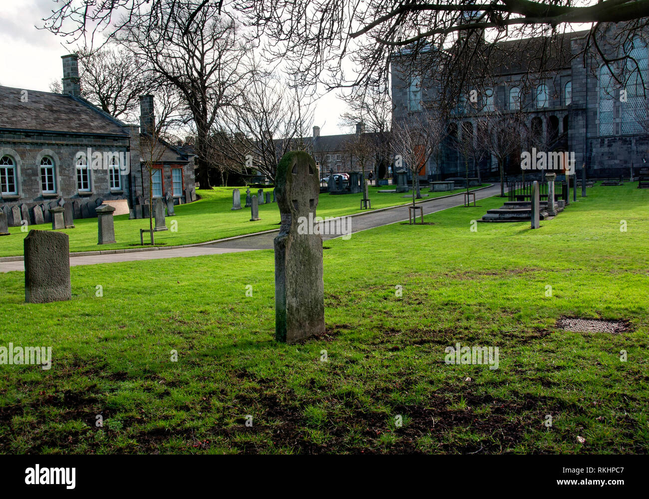 Arbour Hill,Musée National d'Irlande.Cimetière comprend le cimetière des signataires de la proclamation de Pâques qui a commencé l'augmentation de 1916. Banque D'Images