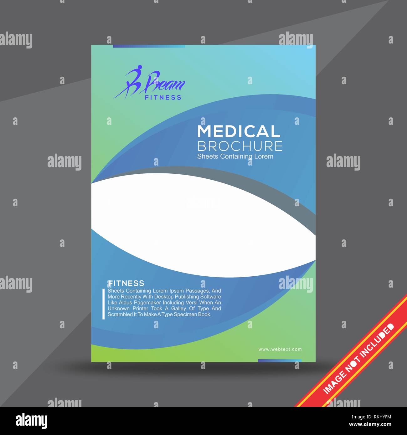 L'entreprise créative Flyer Design Template Illustration de Vecteur