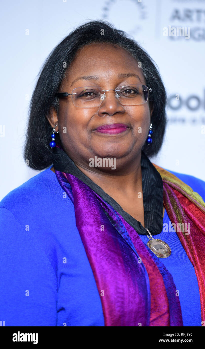 Malorie Blackman assiste à un appel photo célébrer les 20 ans de l'enfant à Waterstones Lauréat Waterstones Piccadilly à Londres. Banque D'Images