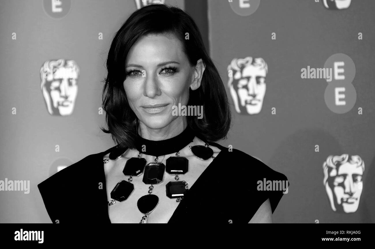 Feb 10, 2019 - Cate Blanchett fréquentant EE British Academy Film Awards 2019 - Autre point de vue, le Royal Albert Hall à Londres, Royaume-Uni Banque D'Images