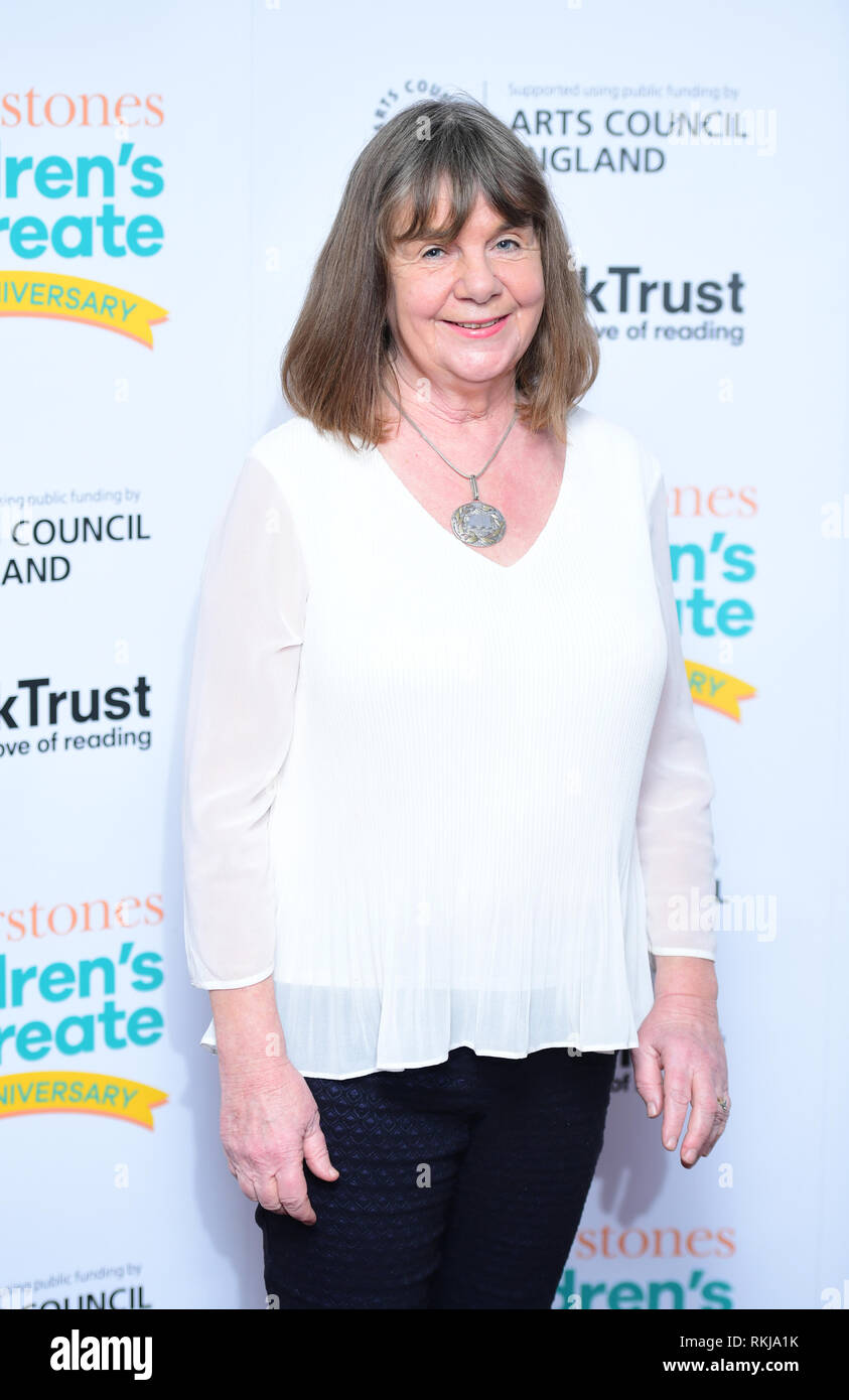 Julia Donaldson assiste à un appel photo célébrer les 20 ans de l'enfant à Waterstones Lauréat Waterstones Piccadilly à Londres. Banque D'Images