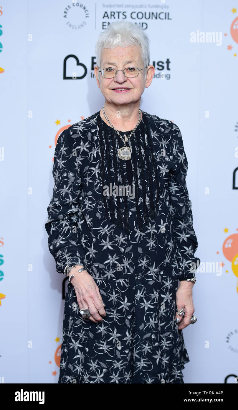 Jacqueline Wilson assiste à un appel photo célébrer les 20 ans de l'enfant à Waterstones Lauréat Waterstones Piccadilly à Londres. Banque D'Images