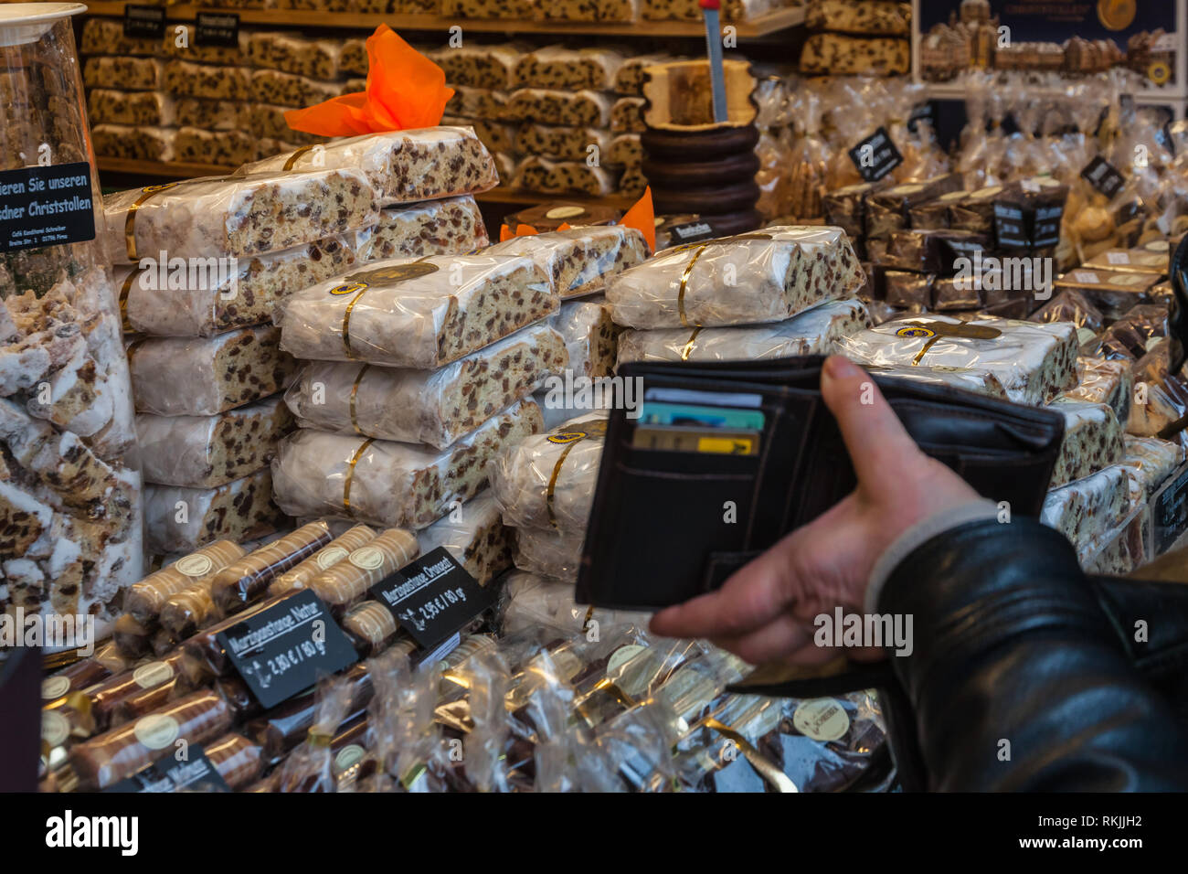 Stollen Banque D'Images