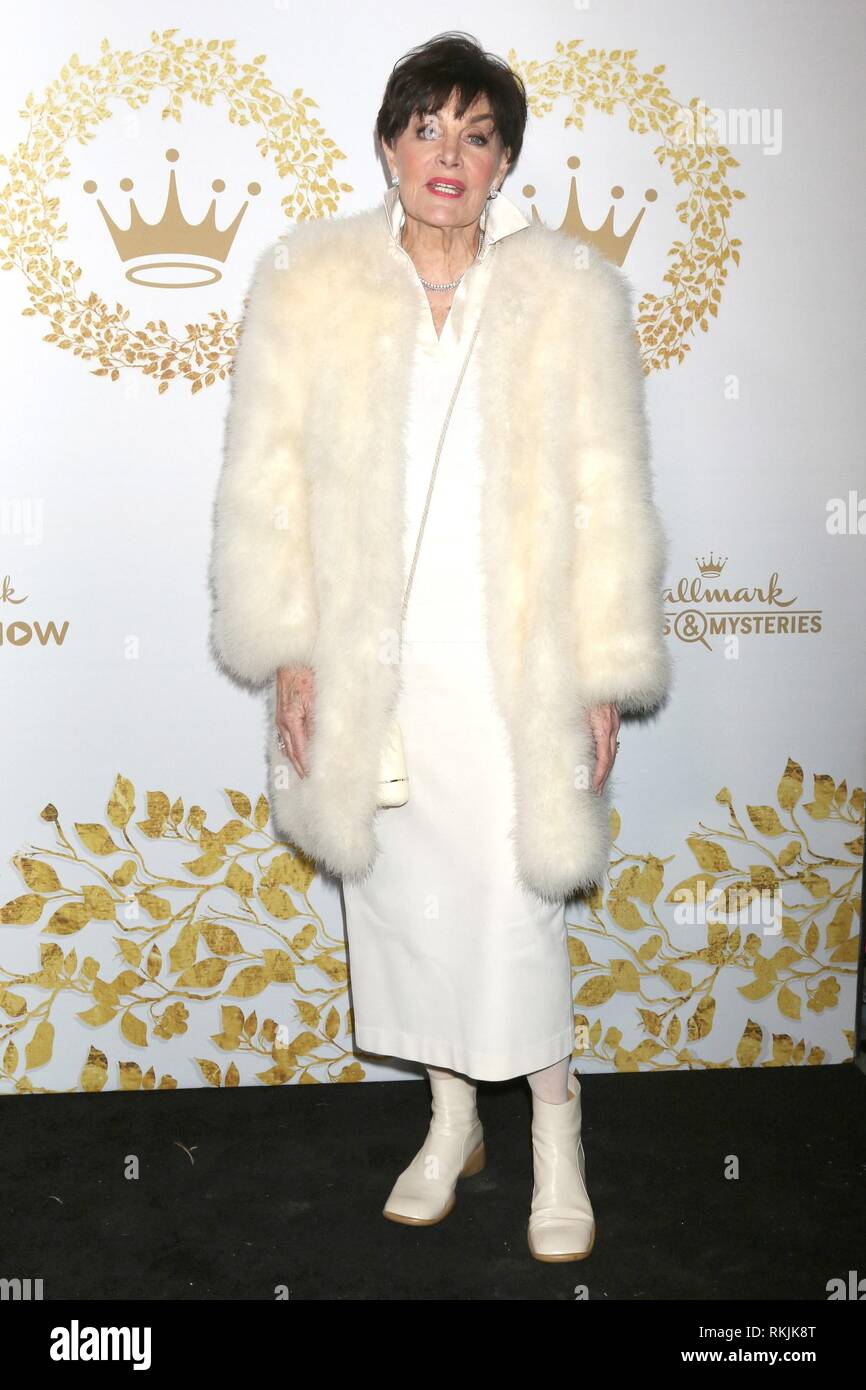 Pasadena, CA. Feb 9, 2019. Linda Dano aux arrivées pour Hallmark Channel TCA 2019 Partie de l'hiver - Partie 2 du tournoi, Pasadena, CA, le 9 février 2019. Credit : Priscilla Grant/Everett Collection/Alamy Live News Banque D'Images