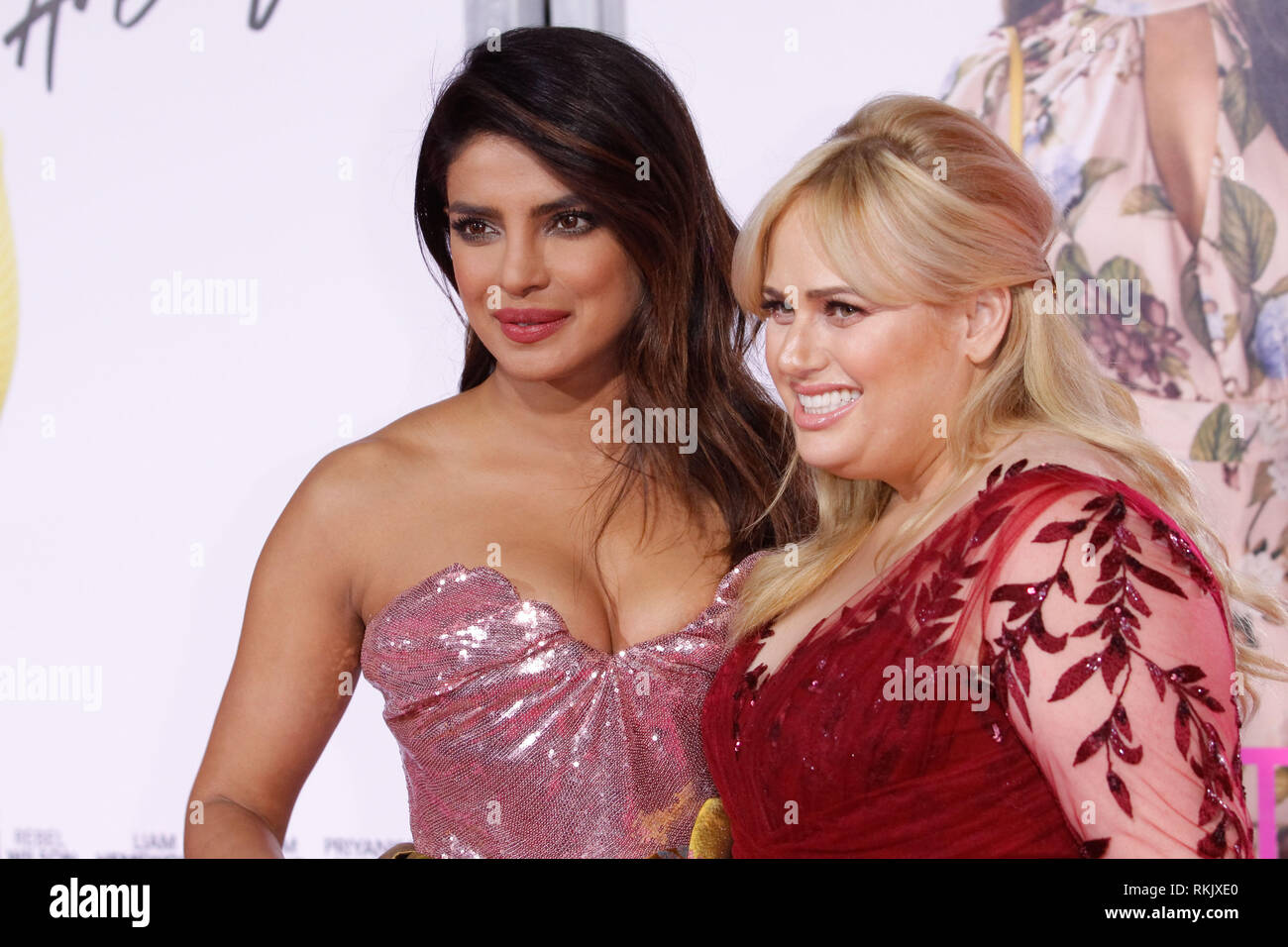 Los Angeles, USA. Feb 11, 2019. Priyanka Chopra à Warner Bros Pictures' 'n'est ce pas romantique' Premiere tenue à l'établissement Ace Hotel à Los Angeles, CA, le 11 février 2019. Crédit photo : Joseph Martinez/PictureLux PictureLux / Crédit : Les Archives de Hollywood/Alamy Live News Banque D'Images