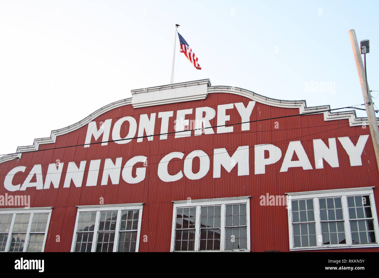 Monterey Canning Company building, Cannery Row, Monterey, Californie, États-Unis Banque D'Images