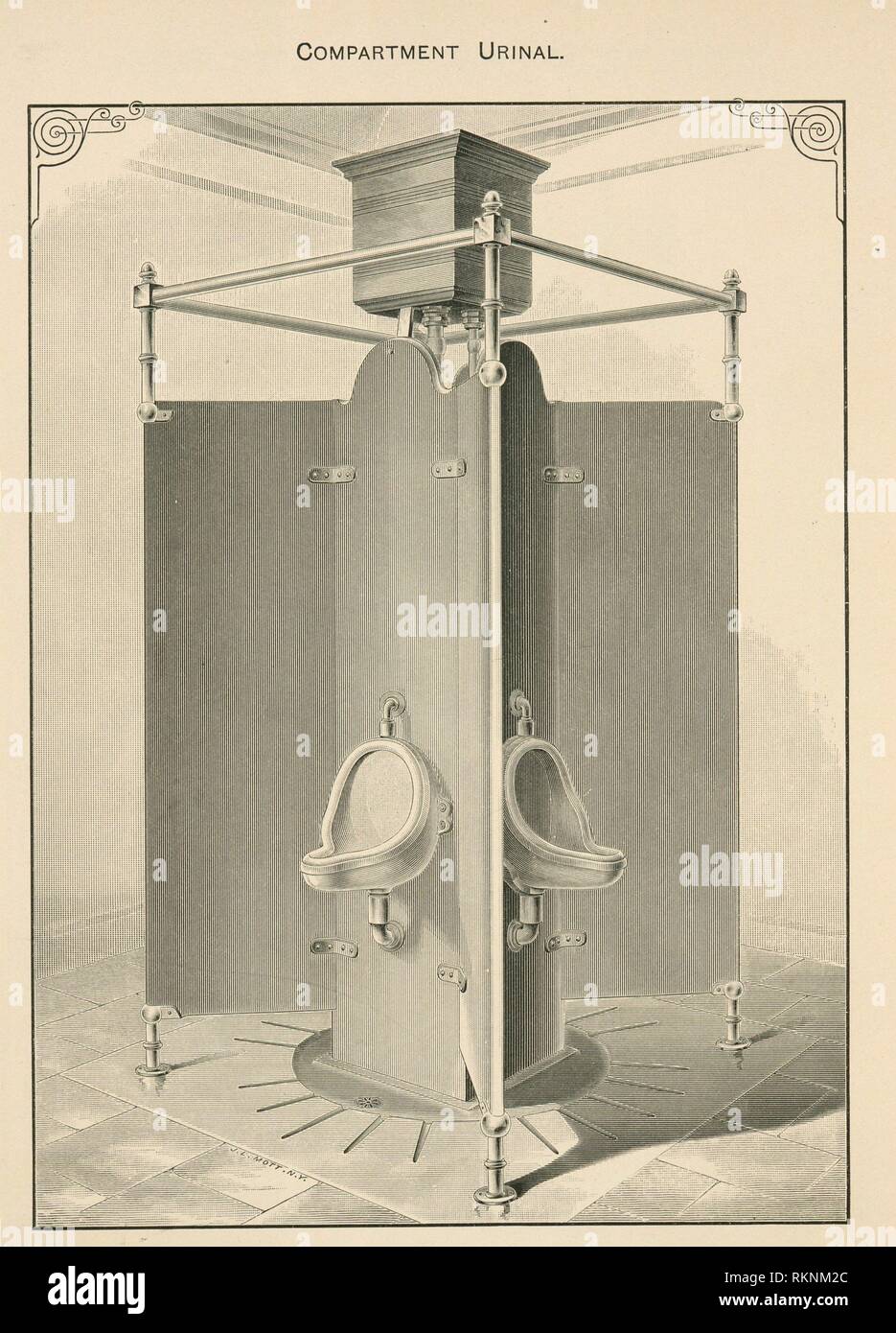 Résultat de recherche d'images pour "J.L. Mott iron works". urinoir"