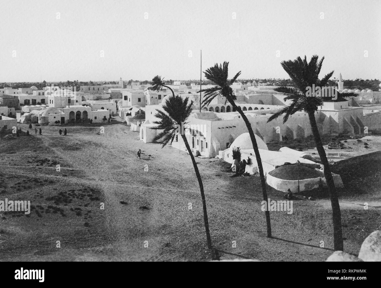 Île de Djerba, Tunisie, Afrique du Sud 1910 Banque D'Images