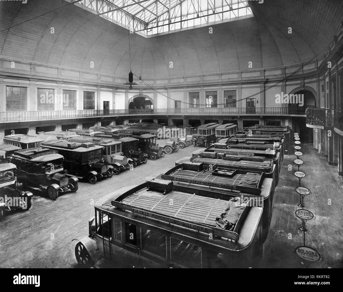 Les transports publics, 1920 Banque D'Images