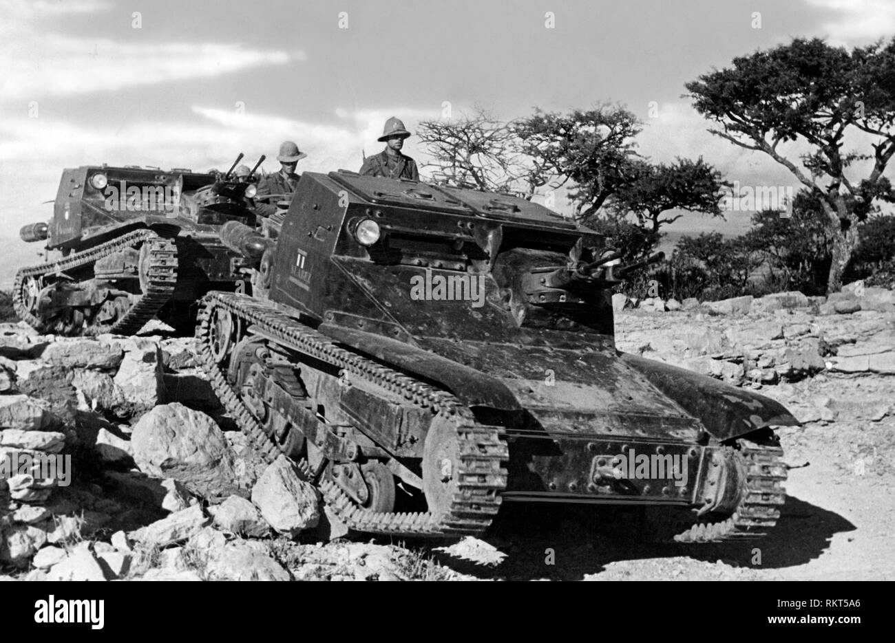Italo-guerre d'Abyssinie, 1935-1936 Banque D'Images