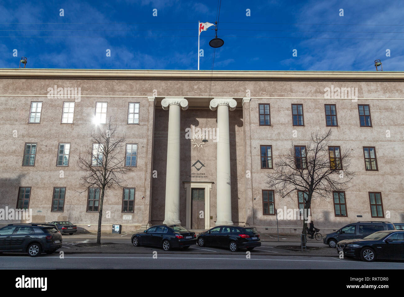 Freemasons' Hall à Copenhague, Danemark Banque D'Images