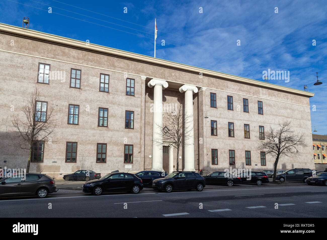 Freemasons' Hall à Copenhague, Danemark Banque D'Images